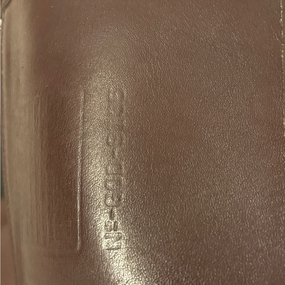 ⭐️SOLD⭐️Coach Hippie Flap Brown Leather Vintage Bag 9135 - Picture 12 of 13
